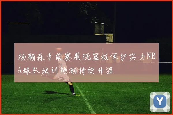 杨瀚森季前赛展现篮板保护实力NBA球队试训热潮持续升温